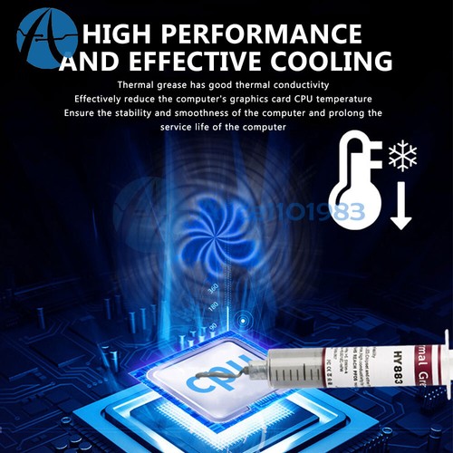 CPU Cooling Paste HY883 Thermal Conductive Silicone Grease 6.5W For Computer - Picture 4 of 10