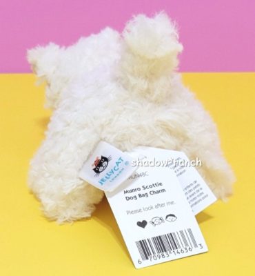 Jellycat MUNRO SCOTTIE DOG BAG CHARM - Authentic - Brand New with