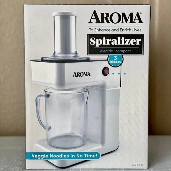 Nuevo en caja AROMA Máquina Espiralizadora Eléctrica de Verduras Cortadora de Verduras Foto 2 de 2
