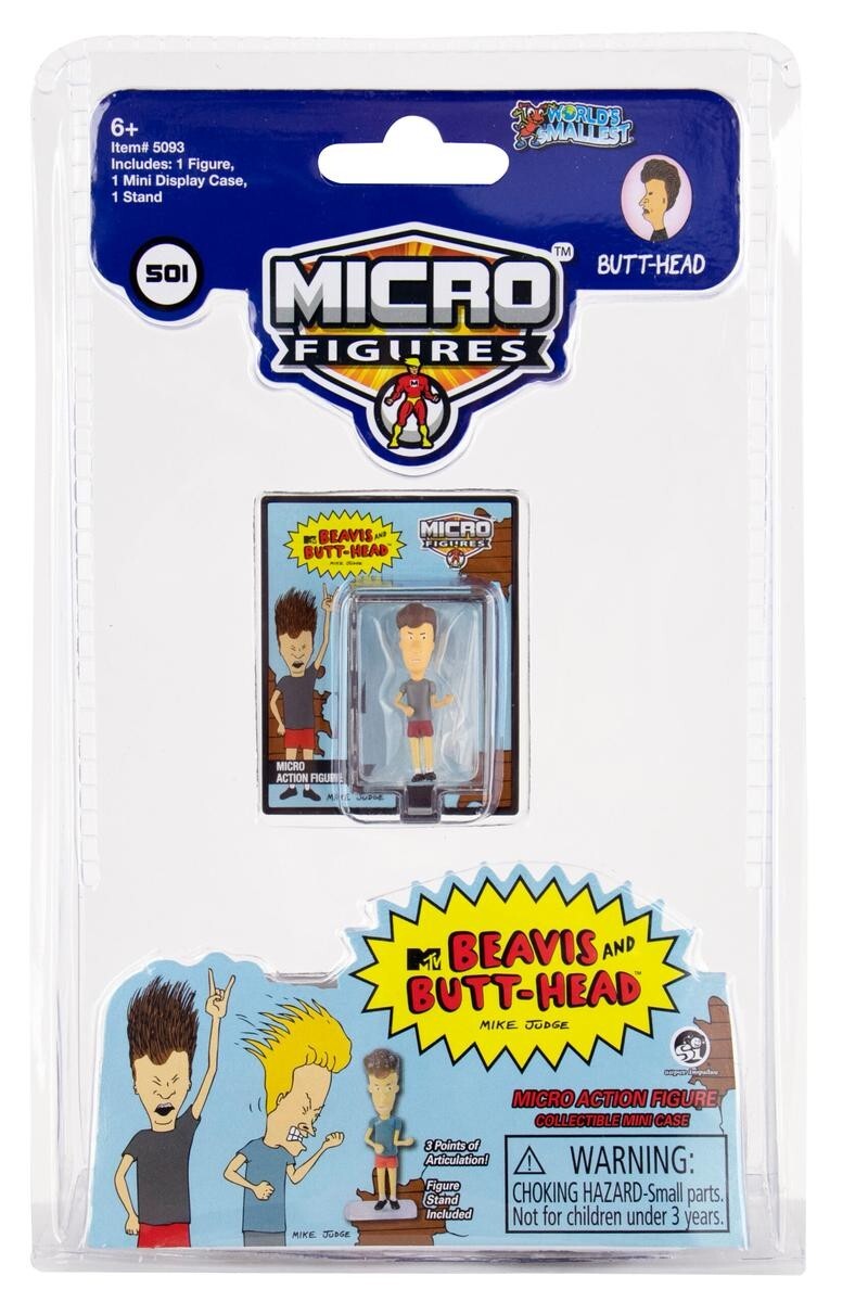 Beavis and Butt-Head Micro Figures 2 Piece Bundle Set | eBay