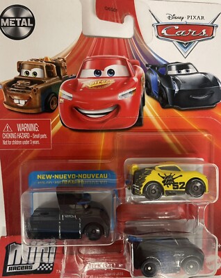 DISNEY PIXAR CARS MINI RACERS GALE BEAUFORT GEORGE NEW-WIN NEXT GEN 3 ...