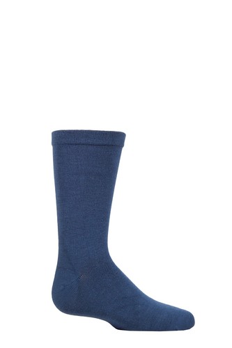 Kids Bamboo Socks School Uniform Comfort Cuff Smooth Toes Casual 1 Pair SOCKSHOP - Picture 33 of 40