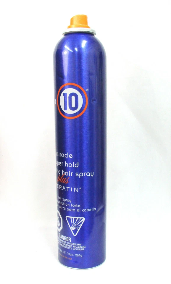 It's a 10 Miracle Super Hold Plus Keratin Finishing Spray 10 oz ( dented) - Image 2 of 3