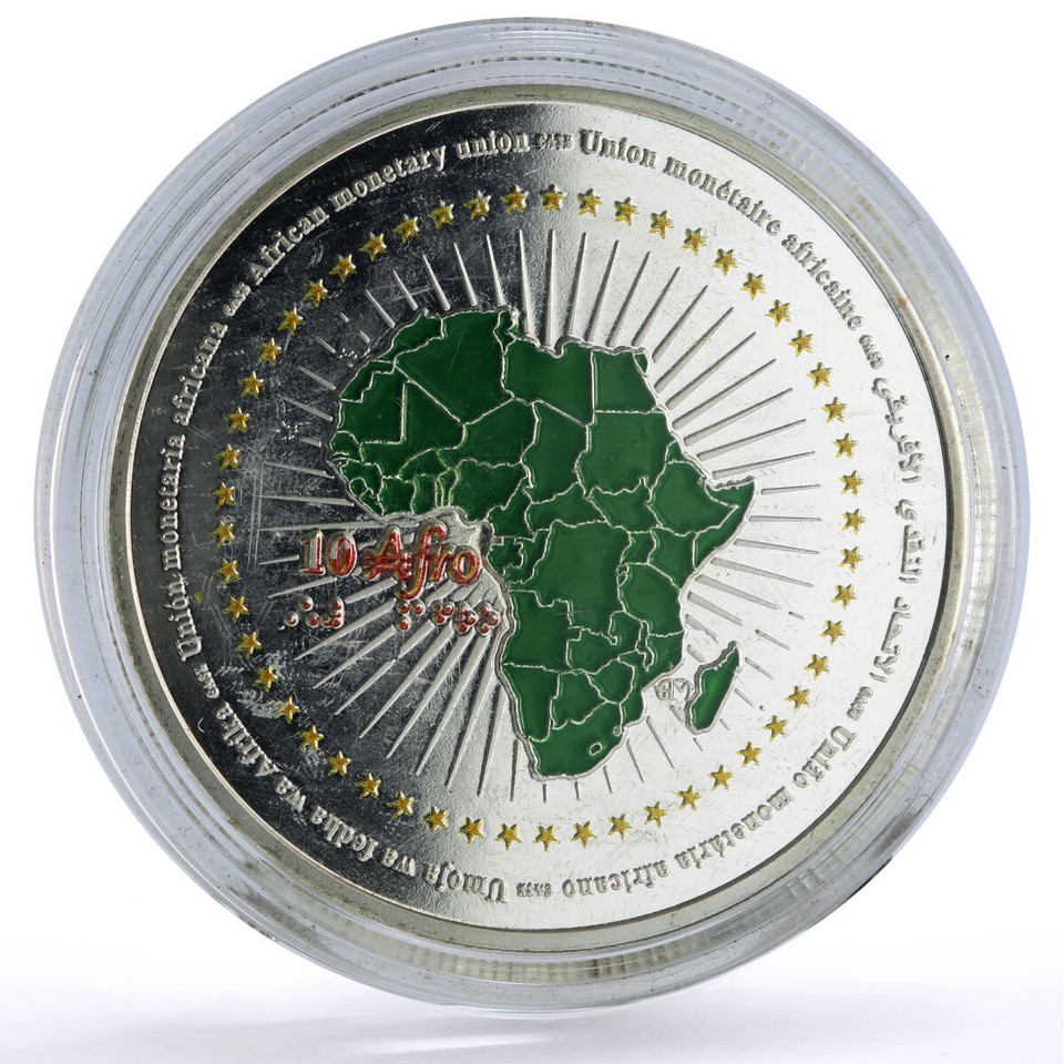 Guinea 200000 francs Stop Ebola Epidemic Rat Mouse silver-plated CuNi ...