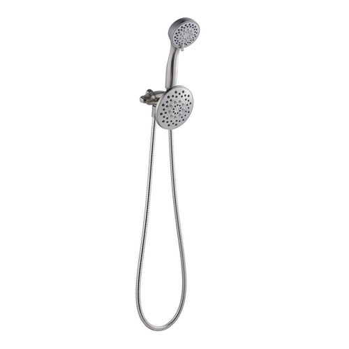 Glacier Bay Shower Head 5.51 Inch Large Wall Mount Dual 3 Way Classic 6