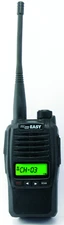 POLMAR EASY Walkie Talkie With High Capacity Lithium Battery PMR446 Black