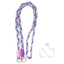 Universal Phone Lanyard Three-Color Anti-Theft Neck Strap f LG,OnePlus Devices