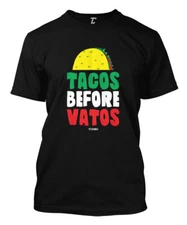Tacos Before Vatos - Funny Cinco De Mayo Men's T-shirt