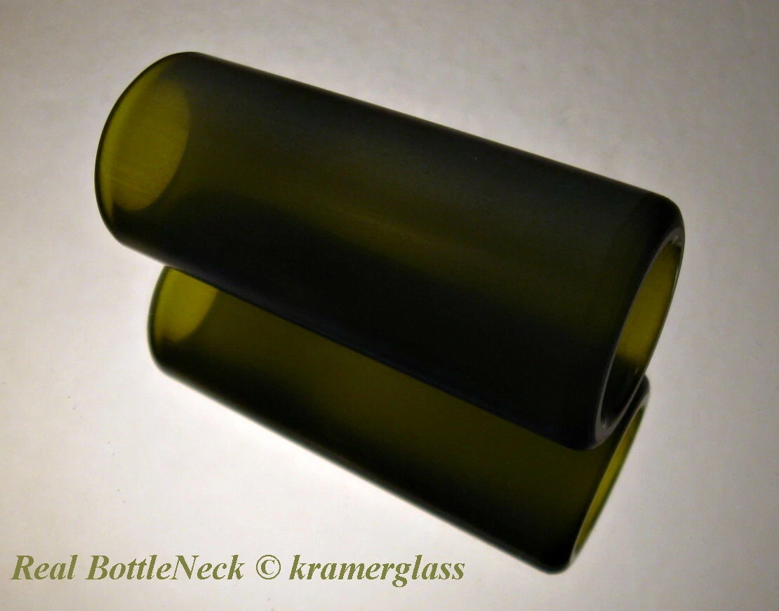Glass bottleneck guitar slide deals