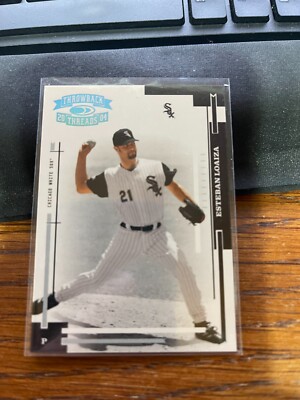 2004 Throwback Threads Platinum Blue #'d/10 - ESTEBAN LOAIZA