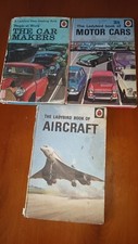 The Car Makers, Motor Cars and Aircraft - Ladbird Books vintage