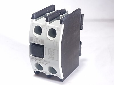 EATON MOELLER DILM150-XHI11 AUXLIARY CONTACT 2P 1NO/1NC XTCEXFBG11 277946