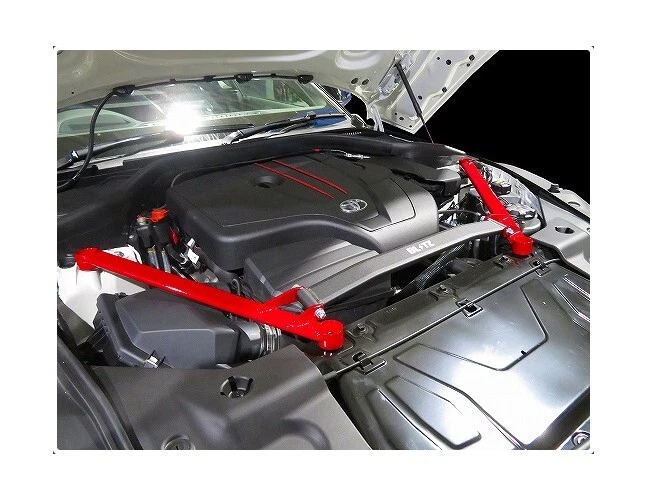 Barra de torre de puntal delantera BLITZ 96169 para TOYOTA SUPRA DB82 DB22 DB42 Foto 3 de 3