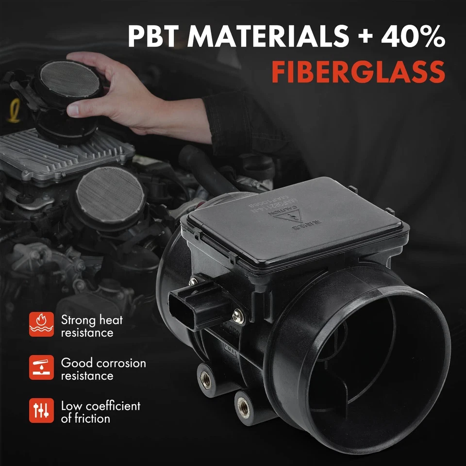 Sensor de flujo de masa de aire MAF para Mazda Millenia 1995 1996-2002 V6 2,5 L KL4713215R00 Foto 3 de 4