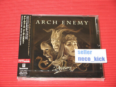 11B ARCH ENEMY DECEIVERS WITH BONUS TRACKS JAPAN CD WITH OBI