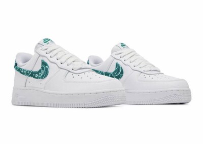 Nike Air Force 1 '07 Essentials ''Green Paisley'' DH4406-102 - DS - FAST Shipping