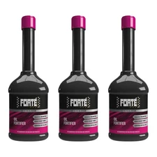 Forte Oil Fortifier. Restores Performance. 3 PACK! For 4.0L Engines & Larger