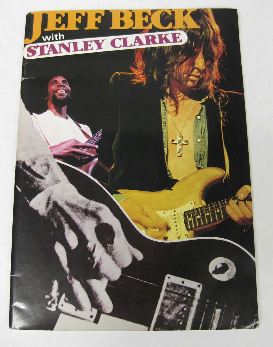洋楽 Jeff Beck with Stanley Clarke / A Battle JEFF BECK With STANLEY CLARKE 1978 JAPAN Tour PROGRAM VG++