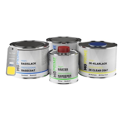 Autolack Dose Set für Ford 5FMAWWA PN3D50 S Bright Yellow Sonnengelb 1,75L