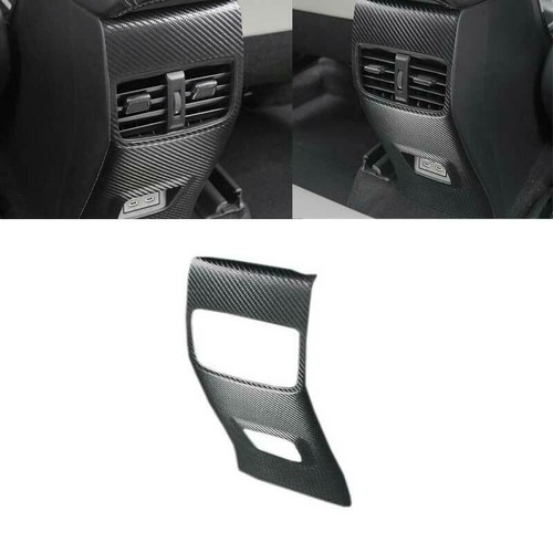 Leather Carbon Fiber Rear Air Outlet Anti-Kick For Toyota Corolla Cross 2022-23