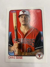 Chris Seise Card 2022 Hickory Crawdads Team Card