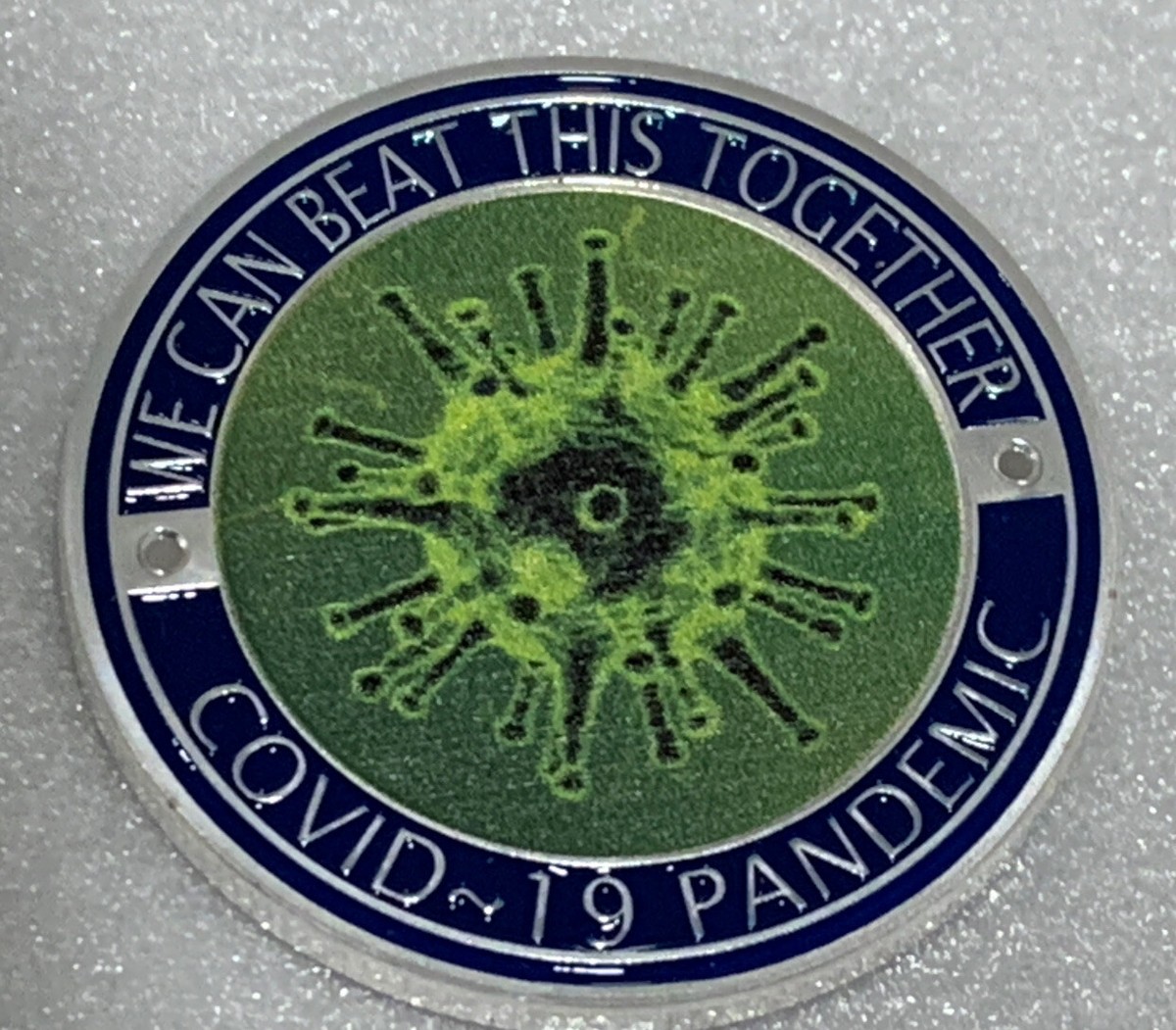 2020 Pandemc Challenge Con 19COV!D Corona-19 Slver Trm Socal - Foto 12