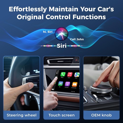 Wireless CarPlay Adapter for iPhone Mini Size for Apple CarPlay Adapter Conve... - 第 6/8 張圖片