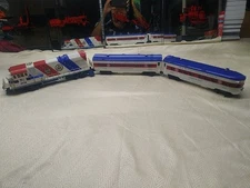 Lionel TCA Bicentennial Locomotive 6-1976 With 2 Passenger Cars O Gauge Tested 