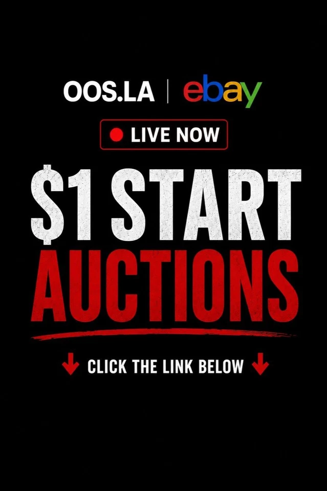 LATE NIGHT SNEAKER AUCTIONS WITH OOS.LA!