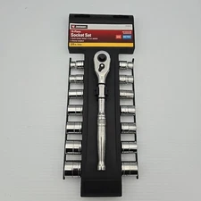 Jobsmart 15 Pc 3/8" Drive Socket Set - NEW