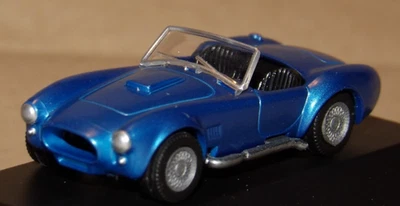Herpa Exclusiv 1:87  - AC Cobra - blaumetallic - 181914 -  OVP - Bild 1 von 4