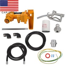 20GPM Gasoline Fuel Transfer Pump Gas Diesel Kerosene with Particulate Filter