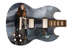 Tori Amos Signed Autographed Custom Photo Graphics Guitar ACOA