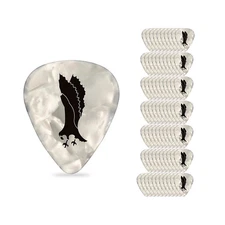 PRS Celluloid White Guitar Picks Medium 72 Pack
