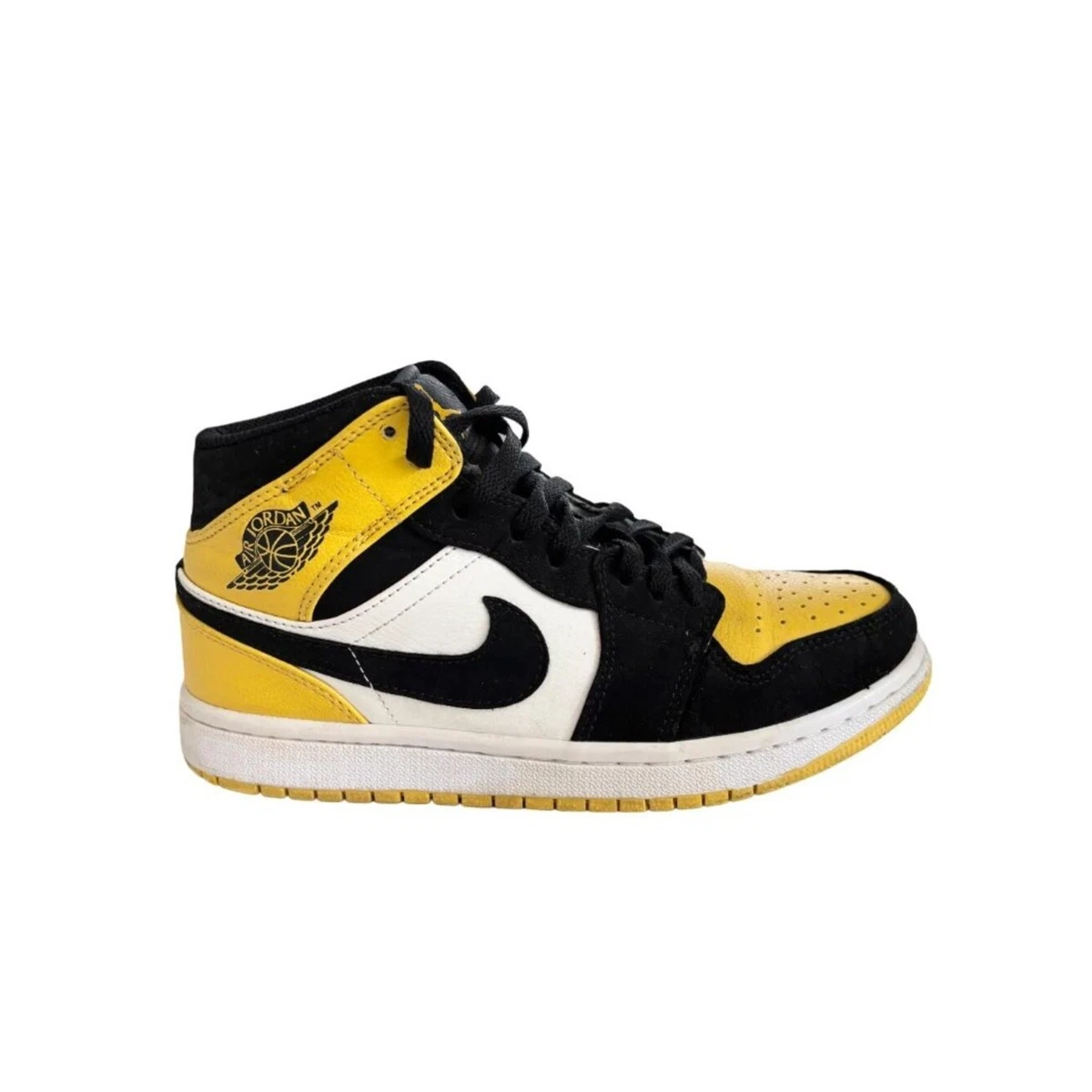 【今のところNIKE一択なあなた】Jordan1Mid Yellow 27.5㌢ Jordan 1 SE Mid Yellow Toe for Sale | Authenticity Guaranteed | eBay