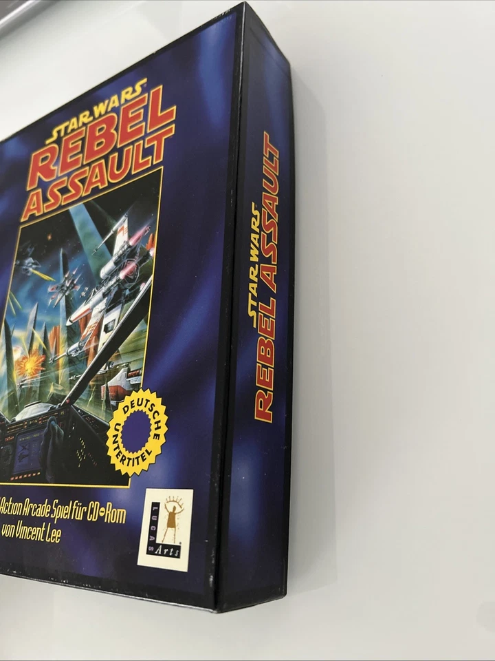 Star Wars Rebel Assault - PC - Big Box - Sammler - Guter Zustand - Retro - Bild 3 von 4