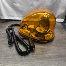 Nos Vintage 1166a Yankee Chief Amber Magnetic 12v Emergency Revolving Light Yel Nos Vintage 1166a Yankee Chief Amber Magnetic 12v Emergency Revolving Light Yel