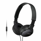 Sony MDR-ZX110AP Overhead Headphones with In-Line Control - Black