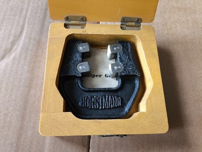 Horstmann verstellbarer Gewindesattel Messlehre Modell 52 - verpackt - Technik