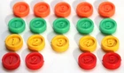 Vintage 1979 Downfall Board Game Milton Bradley MB 19 Replacement Tokens