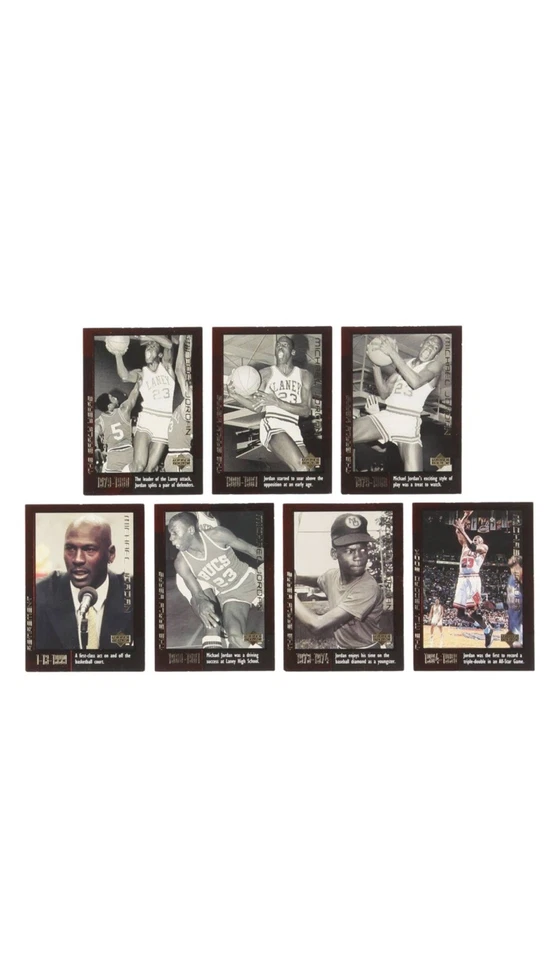 NBA 1999 Upper Deck Michael Jordan Career 60 Card Set - Image 4 of 4