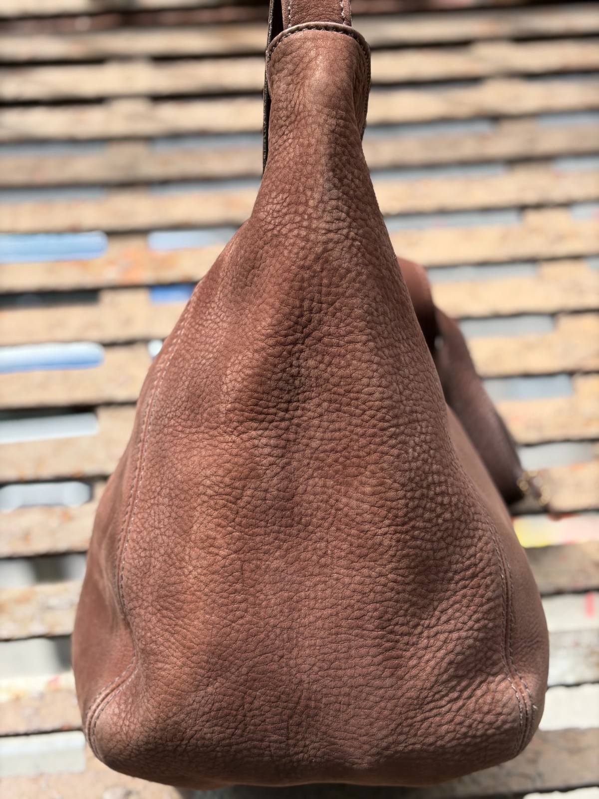 Coach Vintage Sonoma Soft Bucket Nubuc in Bramble, St… - Gem