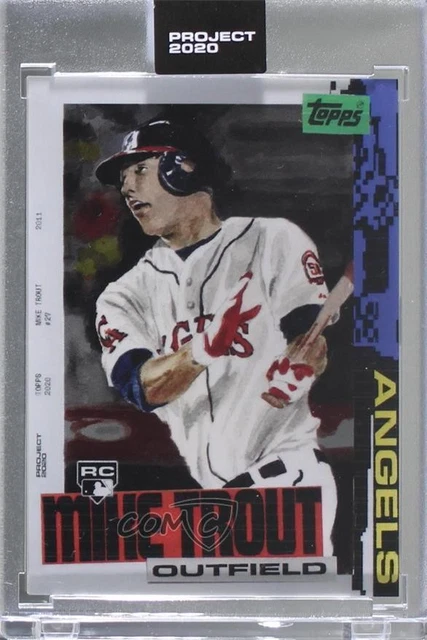 2020 Topps Project 2020 2011 Topps Update /33818 Mike Trout Jacob Rochester #85