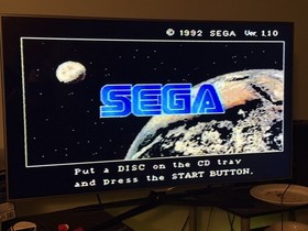 sega genesis console model 1& sega cd model 1 working w/ orig power cords