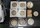 😍 Silver Coins All Dates 😍 A Beautiful Peace Dollar & 2 Morgan's