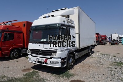 LKW Foto Mercedes-Benz Atego 1823 Kühltransporter Kirgisistan weiß #w1dh