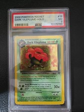 2000 Pokemon Team Rocket PSA 7 Dark Vileplume Holo #13 Rare Unlimited
