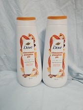 2 Dove Limited Edition Holiday Treats Body Wash Cinnamon Pumpkin Pie 20 oz