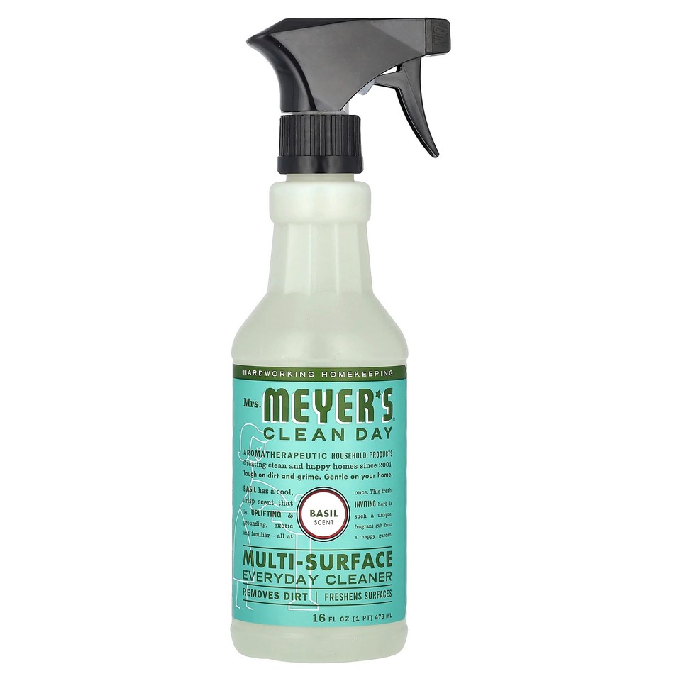 Multi-Surface Everyday Cleaner, Basil Scent, 16 fl oz (473 ml)