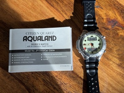 Citizen Promaster Aqualand C500 Diver 200m Analog Digital Vintage Taucheruhr